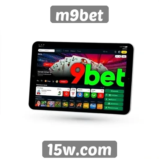 inovação no design do site de apostas m9bet